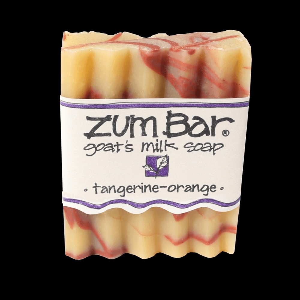 Zum bar Tangerine Orange goats milk soap